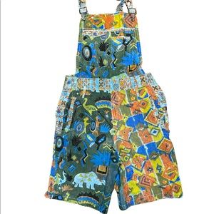 Vintage Y2K Short Overalls